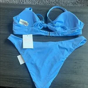 Dippin' Daisy's | Swim | Dippin Daisys Sky Blue Bikini Set | Poshmark
